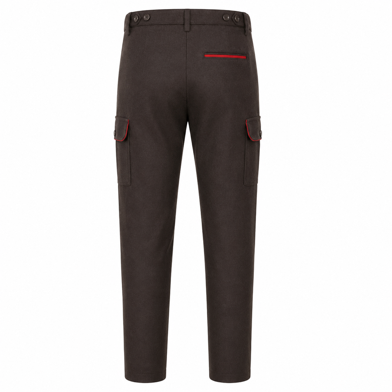 Loden Trousers “Forst” – Red Piping