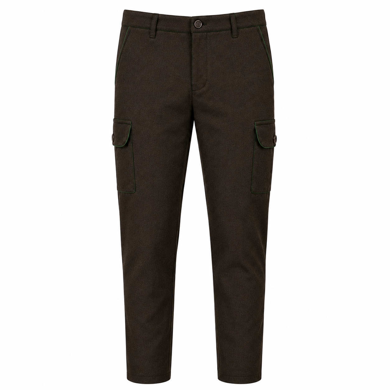Loden Herrenhose „Forst“ – Grüne Paspel