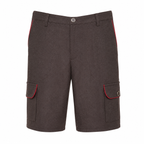 Ranger Shorts (Brown + Red piping)