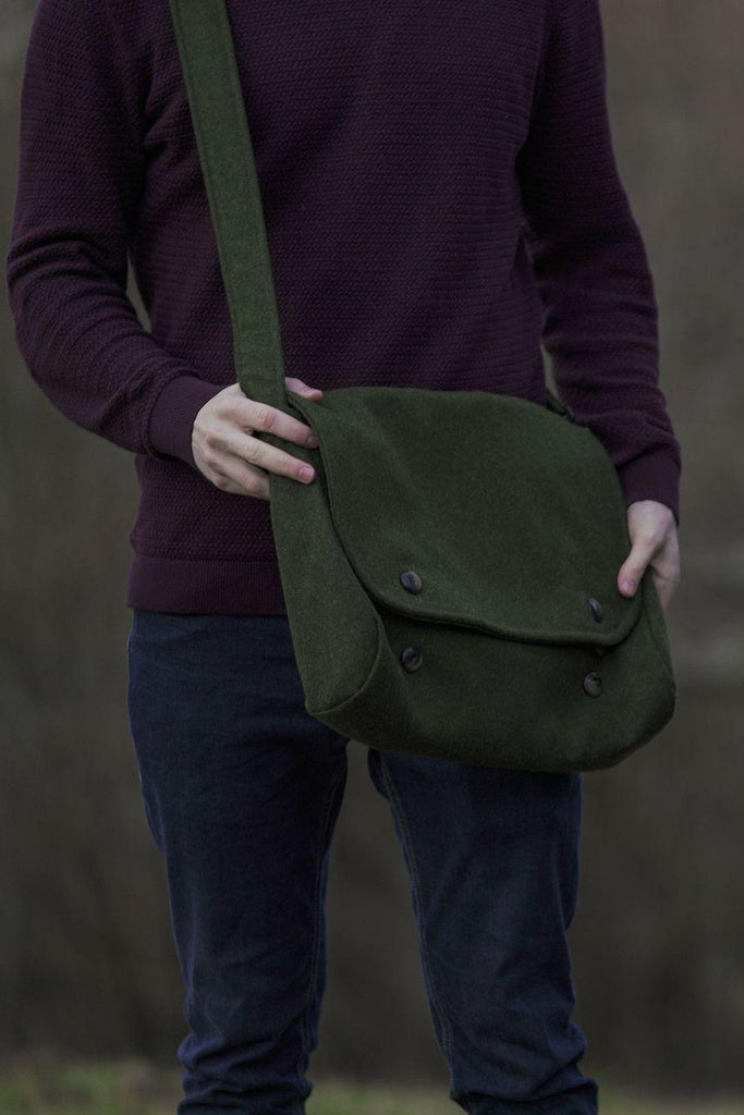 Loden shoulder bag