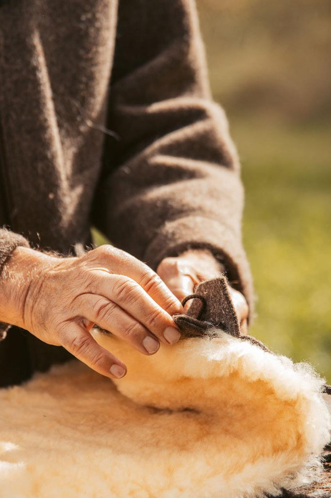 Hand muff "North Pole"