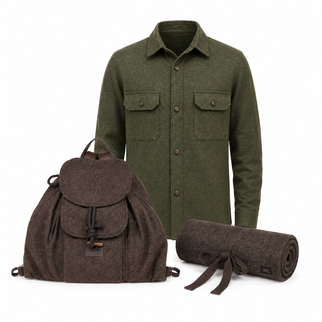 Hunting Loden Set – Rollo Shirt, Standard Backpack & Jäger Seat Pad